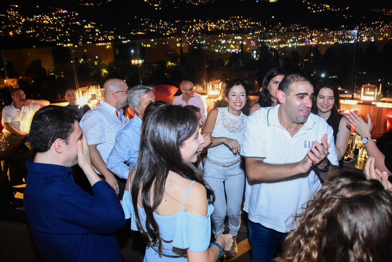 Jounieh Fireworks Show from Burj on Bay Hotel